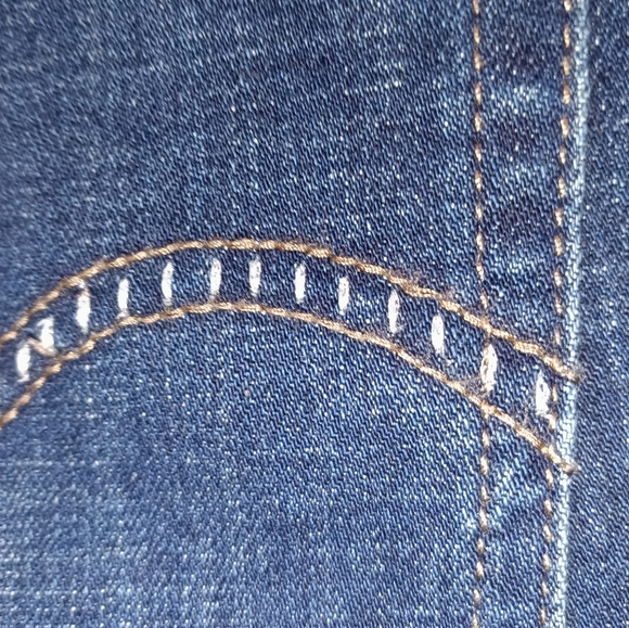 🆕Levi's 415 Women's Jeans Plus Size 24W Long Classic Bootcut Dark Wash Denim - Picture 15 of 15